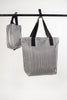 Striped Nylon Tote Set