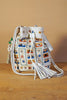 Beaded Bucket Bag