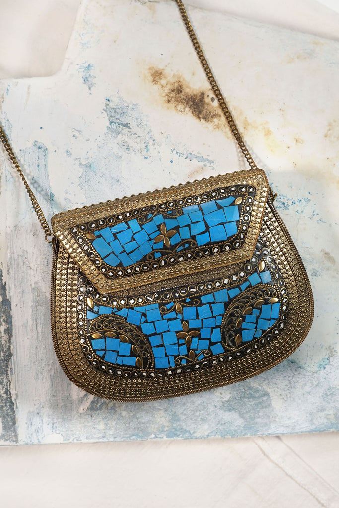 Mosaic Stone Bag
