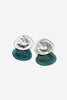 Turquoise Overlap Earrings