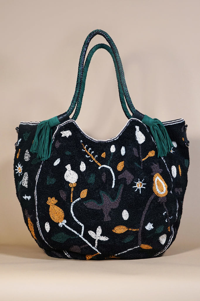 Embellished Weekend Bag