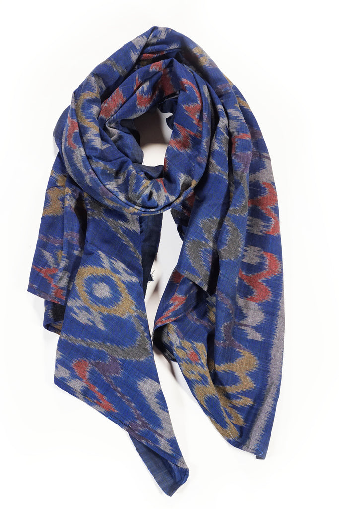 Handwoven Ikat Scarf