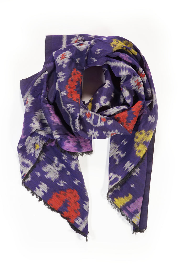Handwoven Ikat Scarf