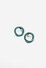 Twisted Circle Stud Earring