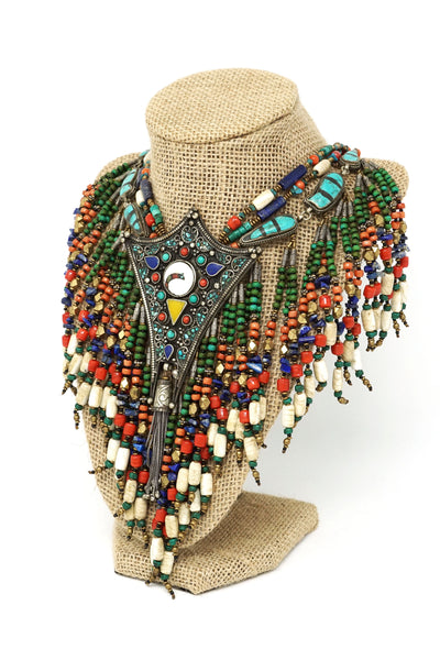 Antique discount tibetan necklace