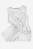 Gathered Linen Tank